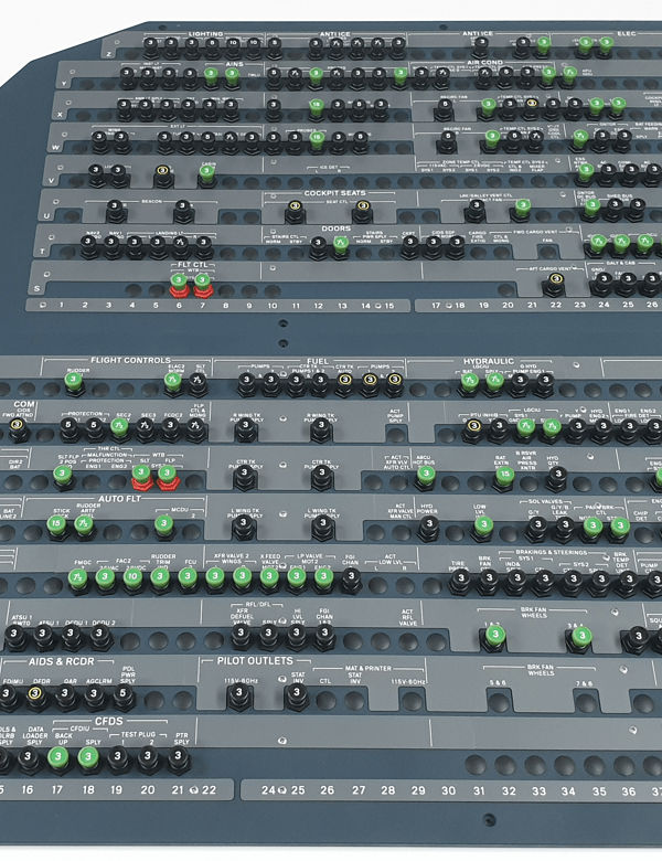A32X - CB Rear Wall Set - SKALARKI electronics Ltd