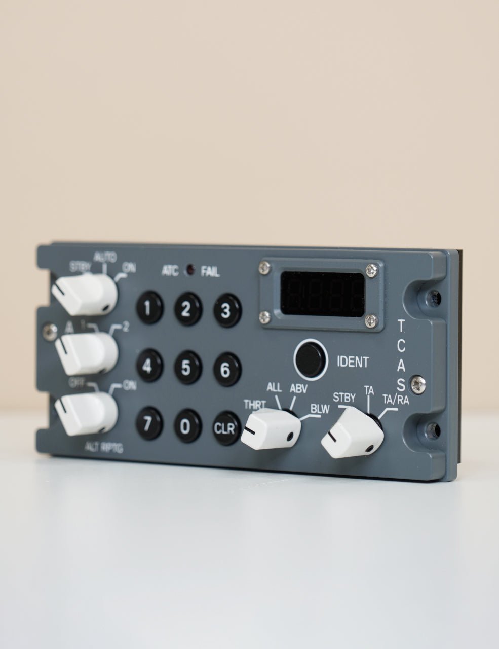 A32X - HOMELine ATC/TCAS Panel - SKALARKI electronics Ltd - Airbus A320 - Flight Sim