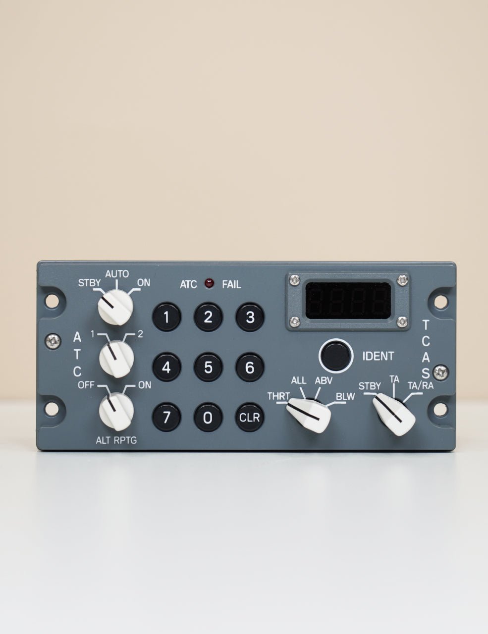A32X - HOMELine ATC/TCAS Panel - SKALARKI electronics Ltd - Airbus A320 - Flight Sim