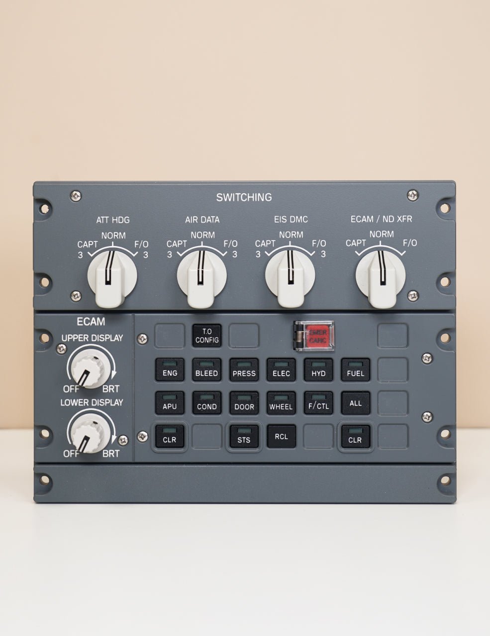 A32X - HOMELine ECAM Panel - SKALARKI electronics Ltd - Airbus A320 - Flight Sim