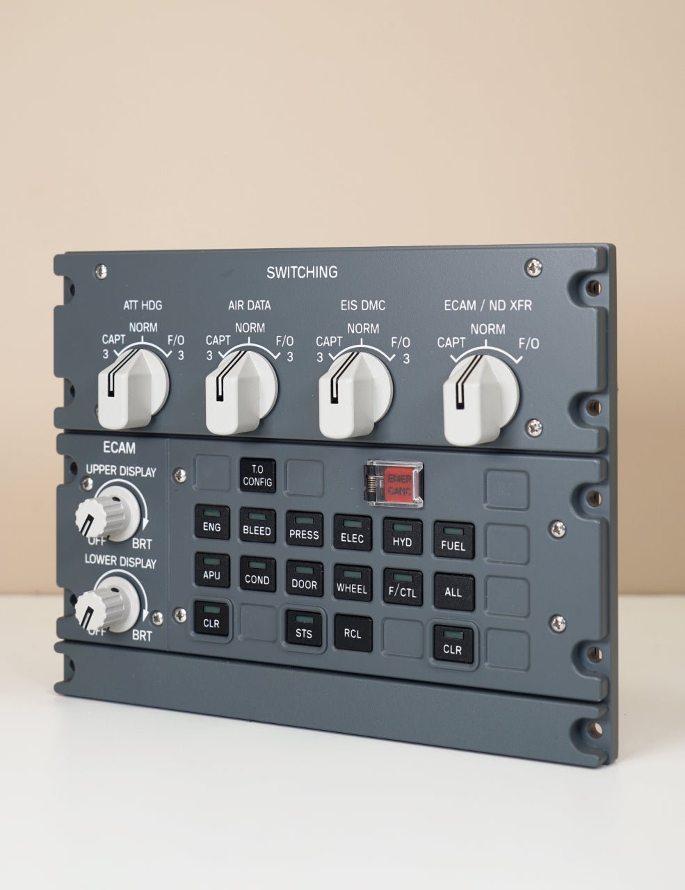A32X - HOMELine ECAM Panel - SKALARKI electronics Ltd - Airbus A320 - Flight Sim