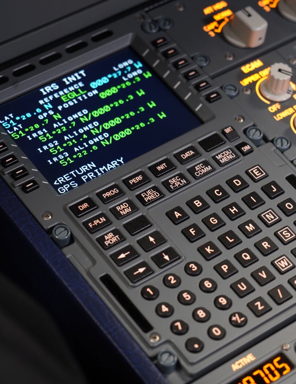 A32X - HOMELine MCDU - SKALARKI electronics Ltd - Airbus A320 - Flight Sim