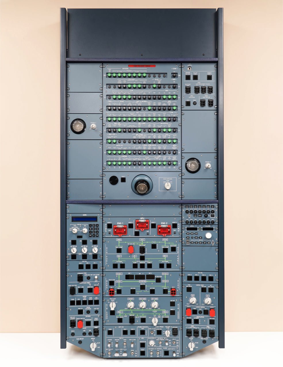 A32X - PROLine Overhead AFT+FWD - SKALARKI electronics Ltd - Airbus A320 - Flight Sim