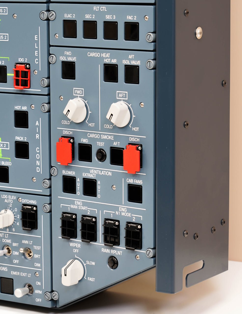 A32X - PROLine Overhead AFT+FWD - SKALARKI electronics Ltd - Airbus A320 - Flight Sim