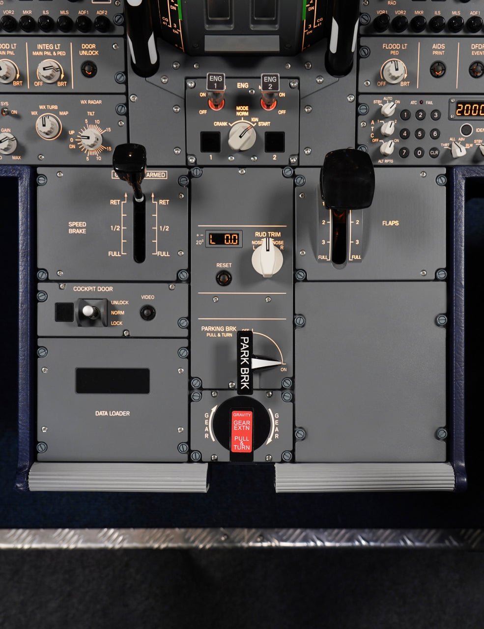 HOMELine Lower Pedestal Package - SKALARKI electronics Ltd - Airbus A320 - Flight Sim