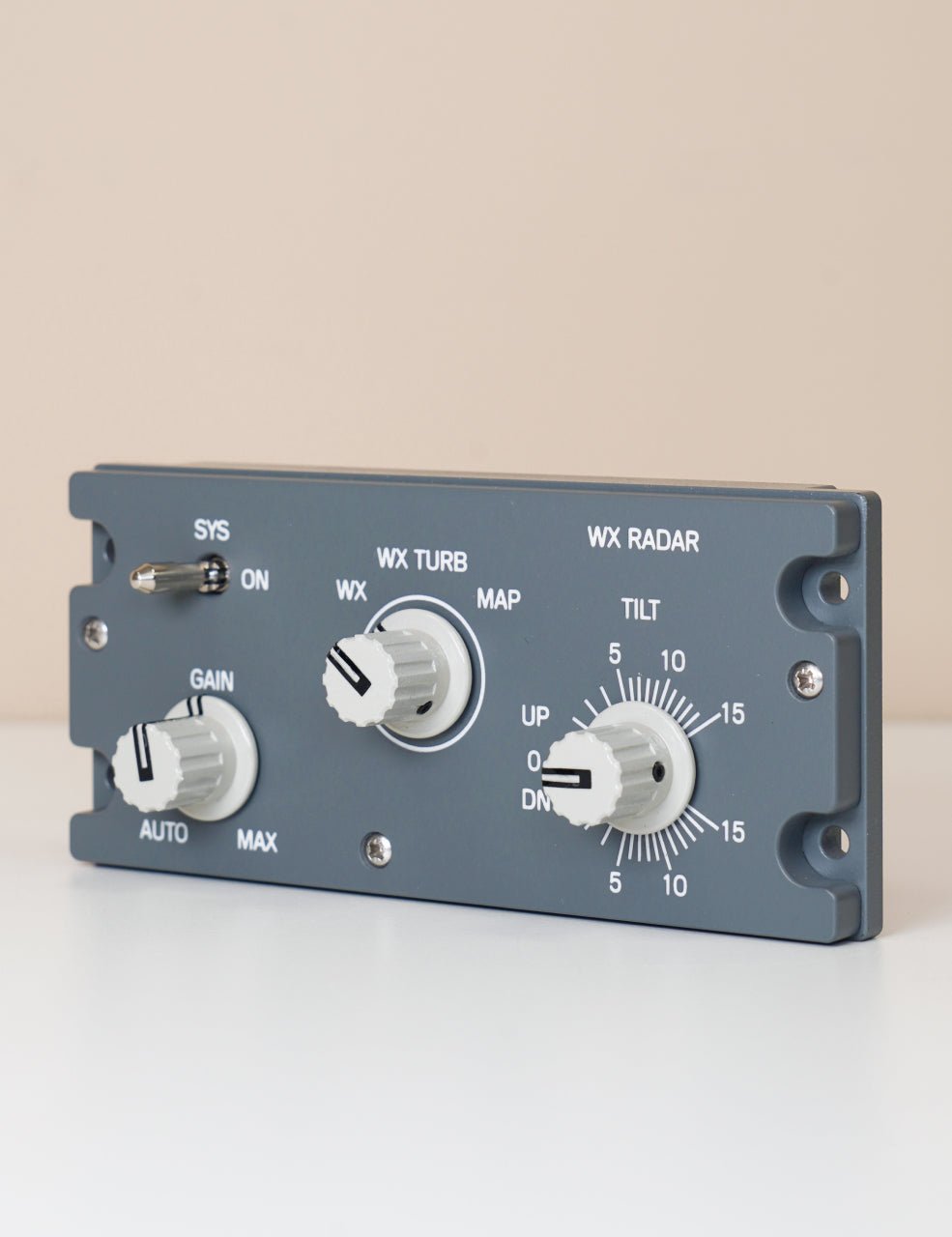 HOMELine - WX Radar panel - SKALARKI electronics Ltd - Airbus A320 - Flight Sim