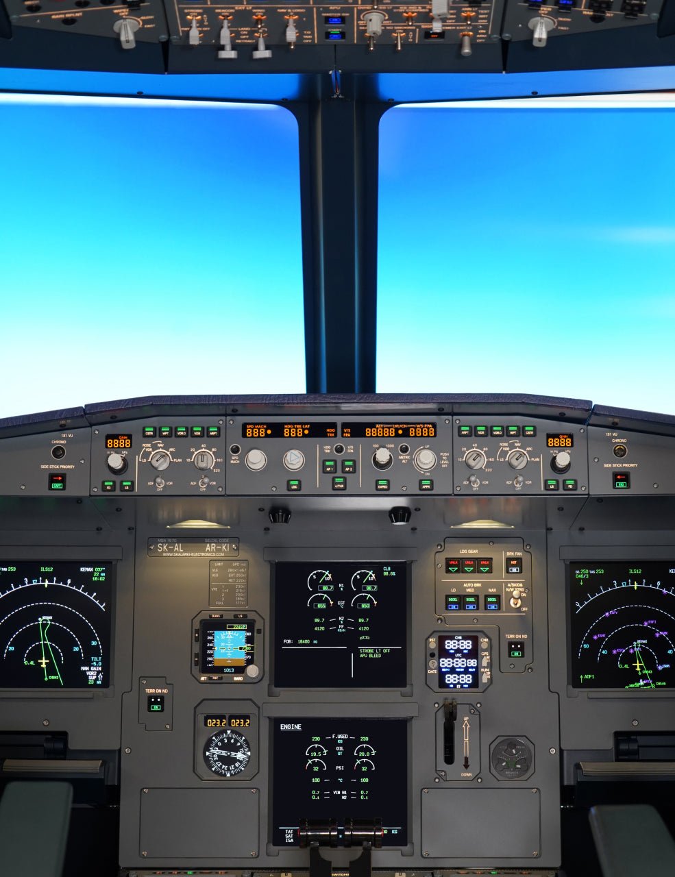 PROLine - Full Shell trainer - SKALARKI electronics Ltd - Airbus A320 - Flight Sim