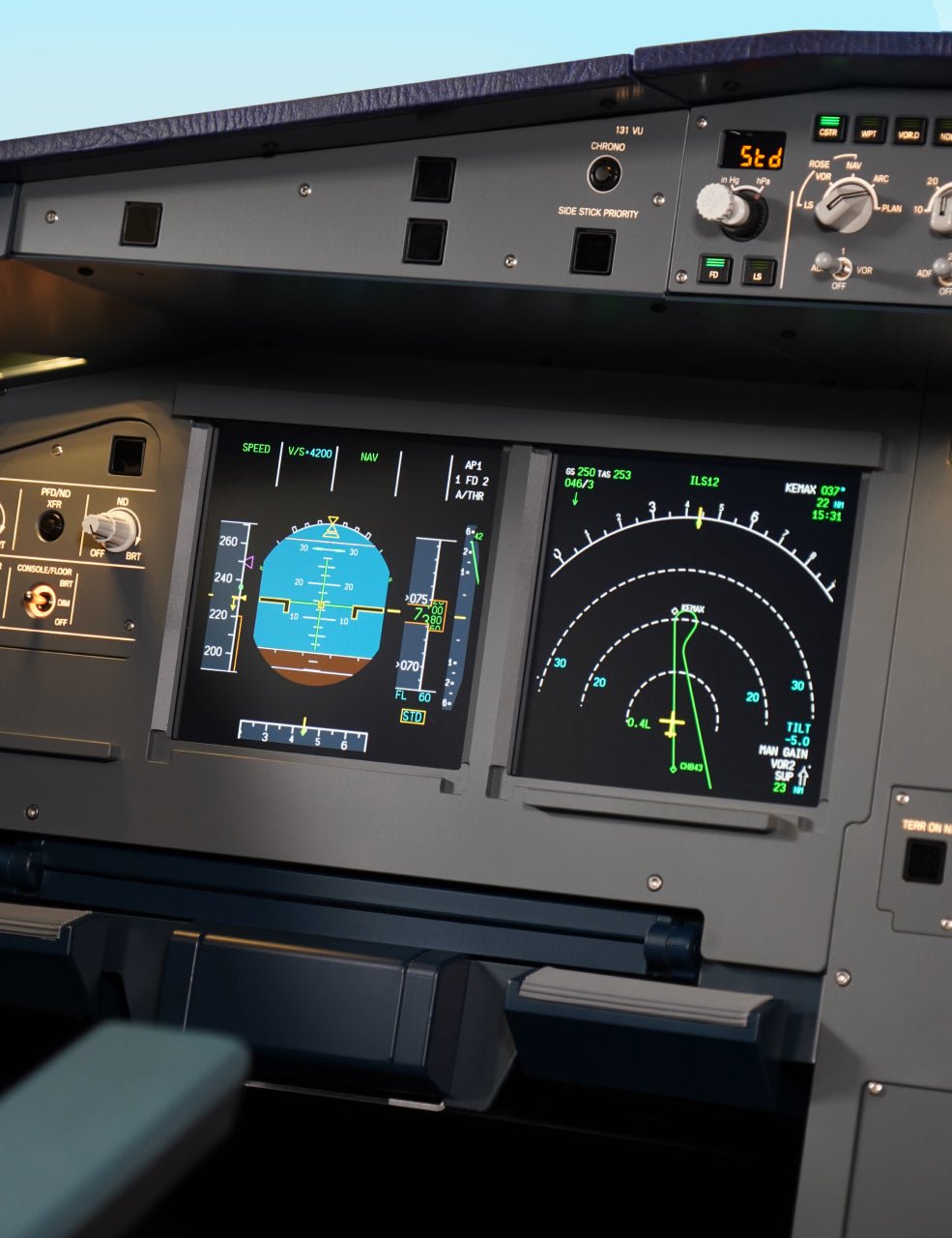 PROLine - Full Shell trainer - SKALARKI electronics Ltd - Airbus A320 - Flight Sim
