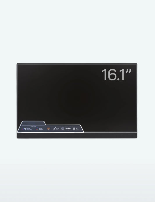 16.1" LCD screen - CS Side