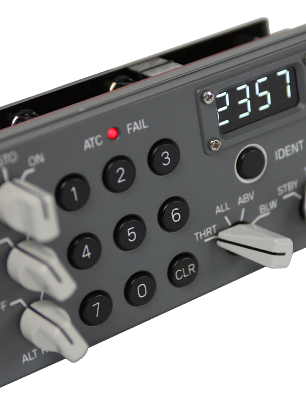 Atc A320 Computer HOMELine A320 ATC/TCAS Panel Plug and Play– SKALARKI electronics Ltd