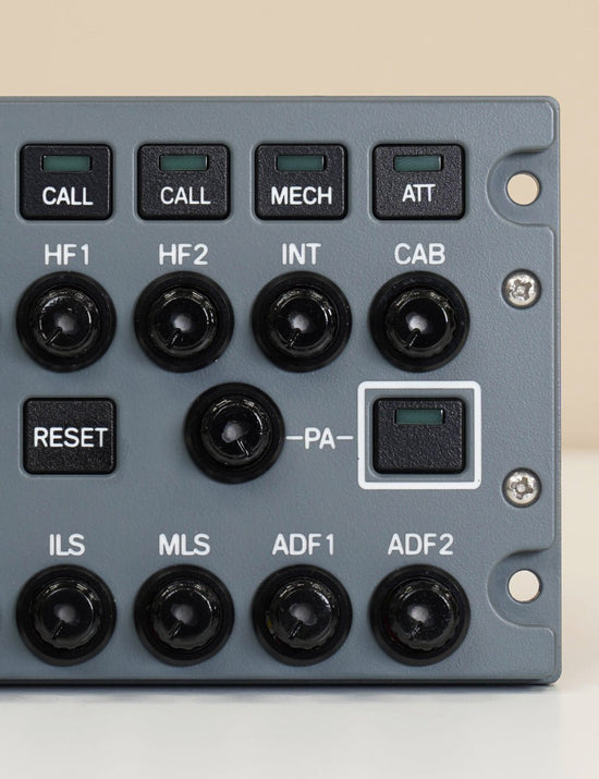 A32X - HOMELine AUDIO Panel for Airbus A320 cockpit builders– SKALARKI ...