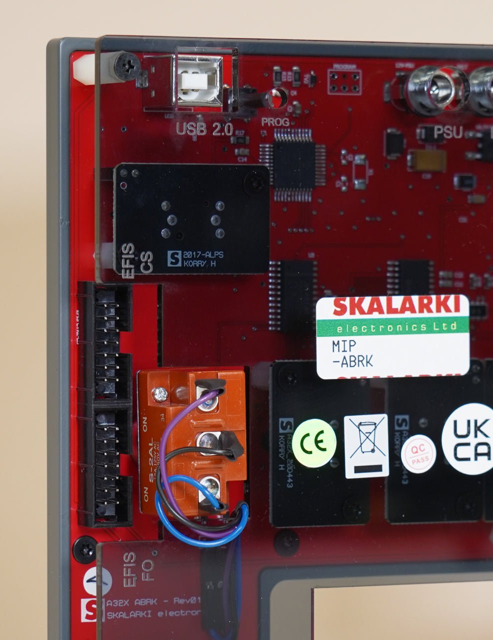 A32X - HOMELine Autobrake Panel - SKALARKI electronics Ltd