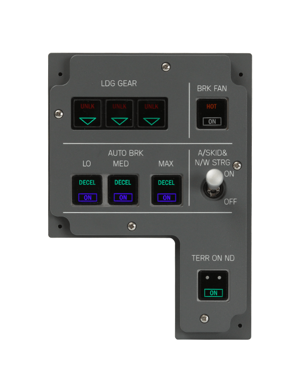 A32X - HOMELine Autobrake Panel - SKALARKI electronics Ltd