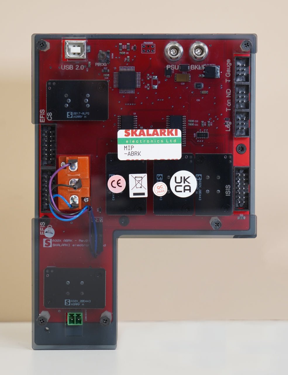 A32X - HOMELine Autobrake Panel - SKALARKI electronics Ltd