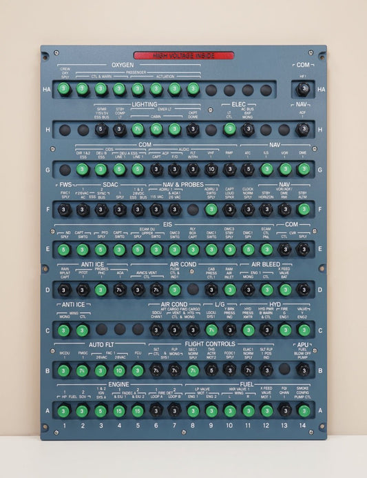 A32X - HOMELine Circuit breakers Panel - SKALARKI electronics Ltd