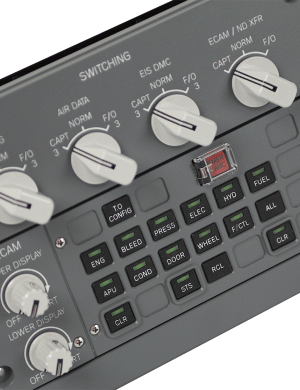 A32X - HOMELine ECAM Panel - SKALARKI electronics Ltd