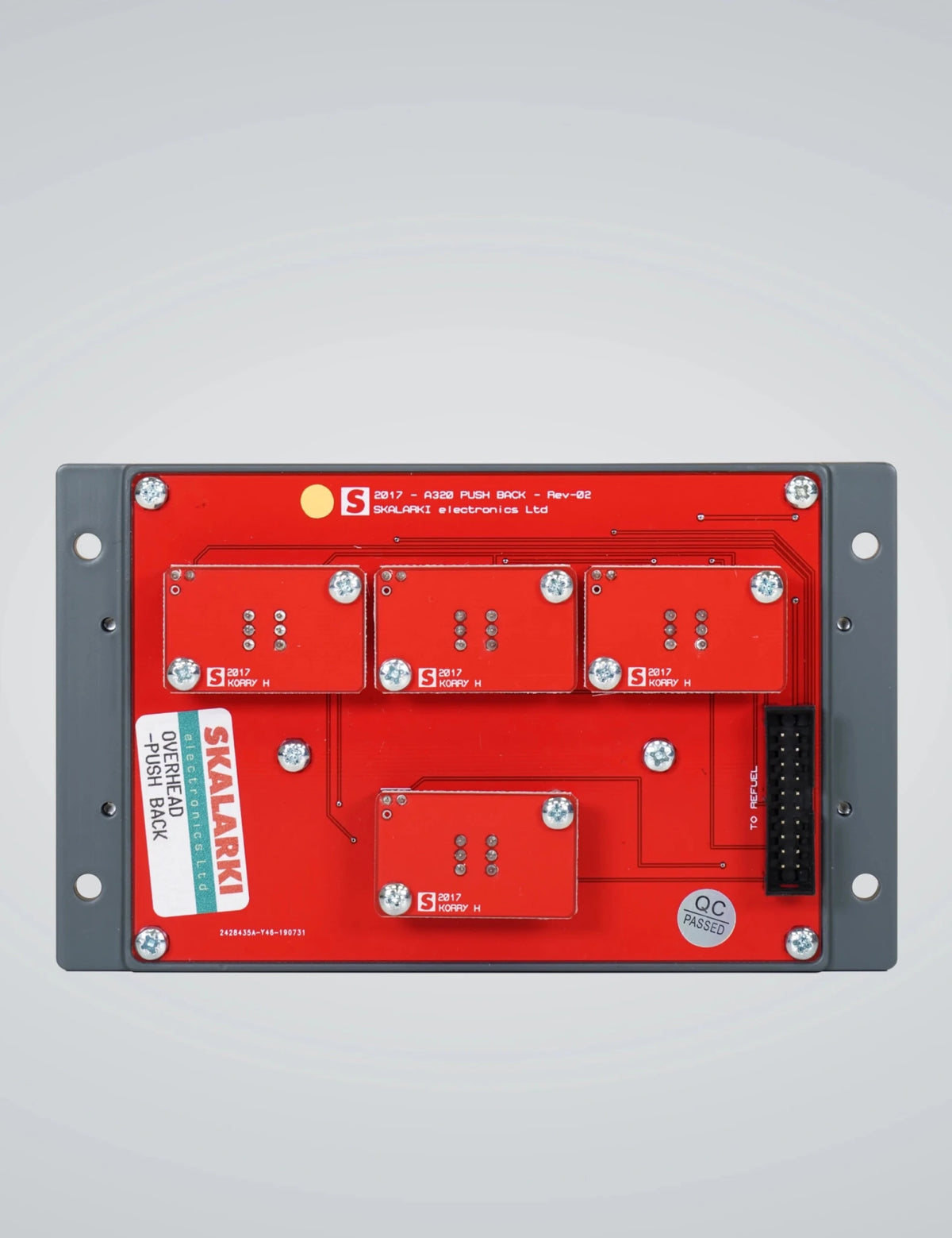 A32X - HOMELine Pushback Panel - SKALARKI electronics Ltd
