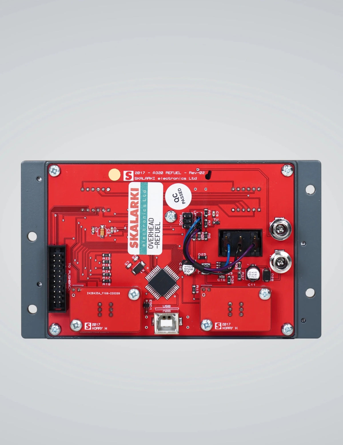 A32X - HOMELine REFUEL panel - SKALARKI electronics Ltd