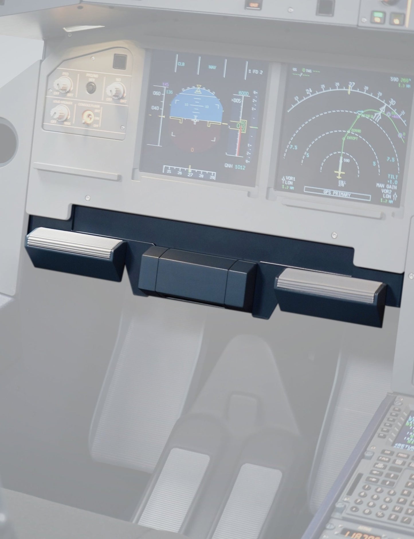 A32X - HOMELine Table with Footrest Dummy - SKALARKI electronics Ltd