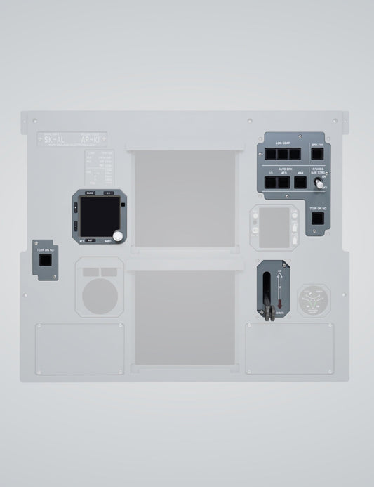 A32X - MIP Panel Package (Std) - Single Seater - SKALARKI electronics Ltd