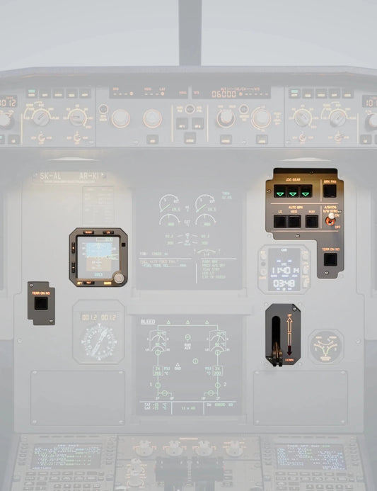 A32X - MIP Panel Package (Std) - Single Seater - SKALARKI electronics Ltd