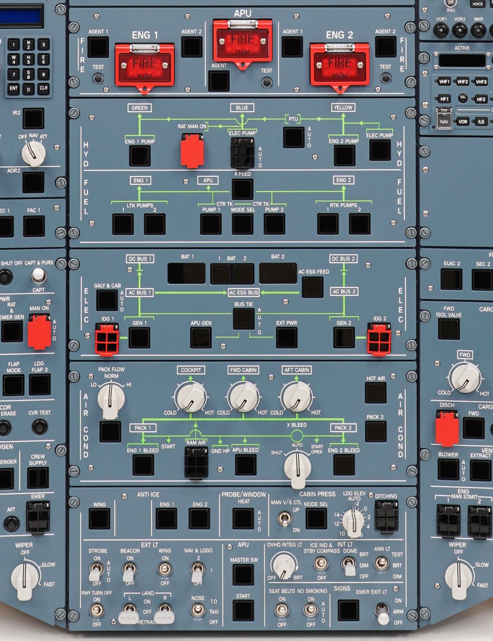 A32X - PROLine Overhead AFT+FWD - SKALARKI electronics Ltd