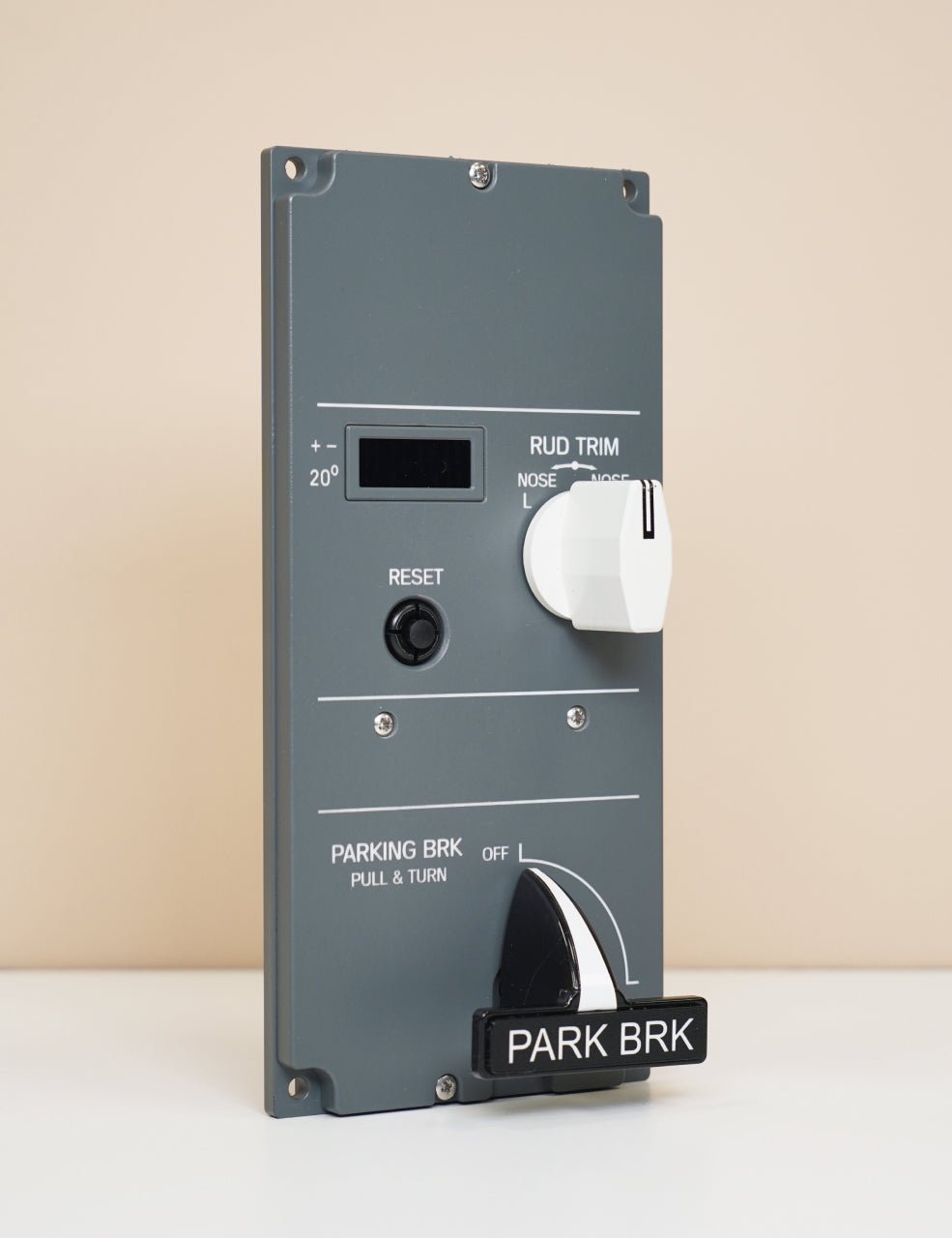 A32X - PROLine Rudder Trim Panel - SKALARKI electronics Ltd