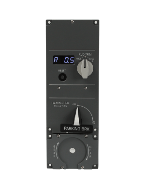 A32X - PROLine Rudder Trim Panel - SKALARKI electronics Ltd