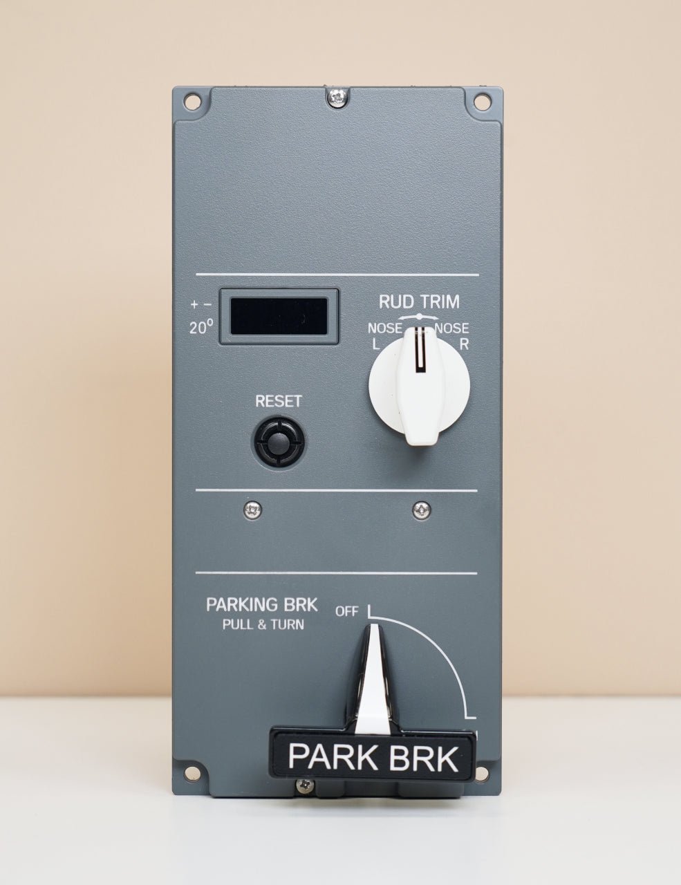 A32X - PROLine Rudder Trim Panel - SKALARKI electronics Ltd